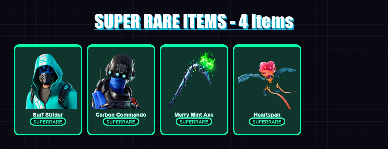 [PC/XBOX/PSN] | Surf Strider | Carbon Commando | Deadpool | Snap | The Prisoner | 89 skin | 144 pickaxe | 93 emote | 108 glider | Lv2313 — Fortnite account