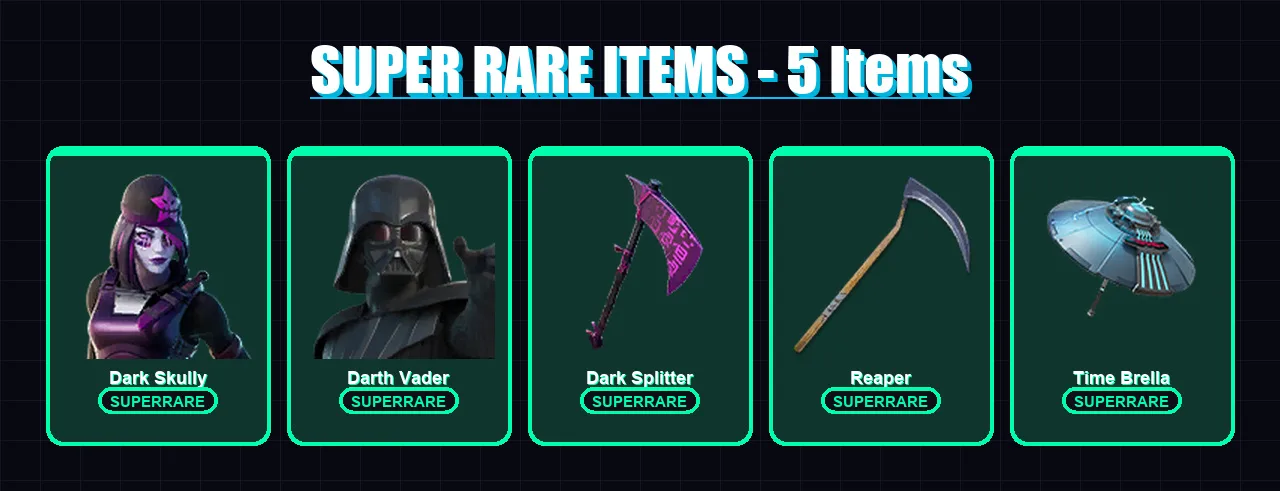 [PC/XBOX/PSN] | Dark Skully | Darth Vader | Driftwalker | Nezumi | Twyn | 70 skin | 95 pickaxe | 65 emote | 72 glider | Lv880