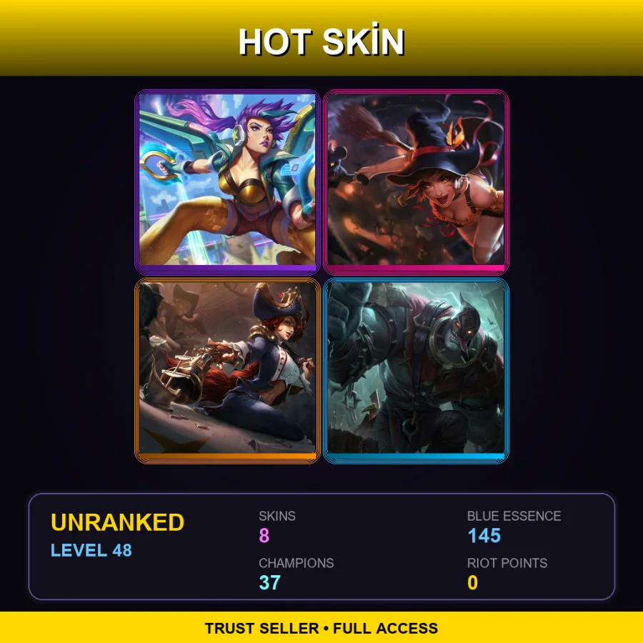 LAN | Lv48 | Unranked | 8 Skin | 37 Champ — Psyops Ezreal