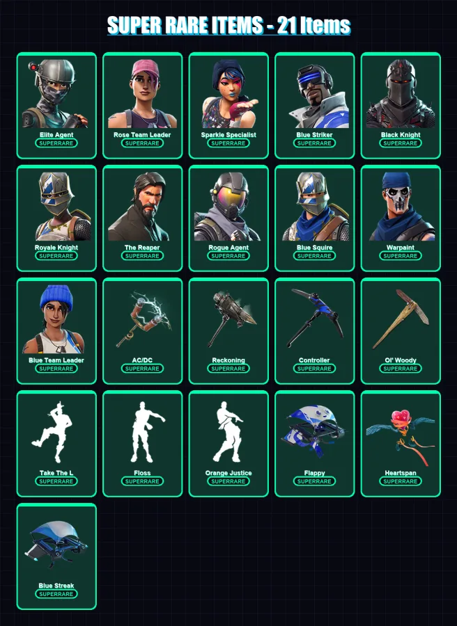 [PS4/PS5/XBOX/PC] | Elite Agent | Rose Team Leader | Sparkle Specialist | 74 skin | Lv428