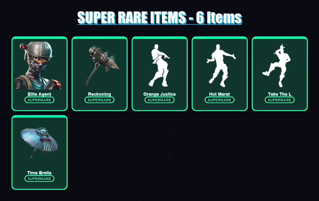 [PS4/PS5/XBOX/PC] | Elite Agent | Paradigm (Reality-659) | Calamity | Omega | Drift | 83 skin | 84 pickaxe | 87 emote | 91 glider | Lv1186 — Fortnite account