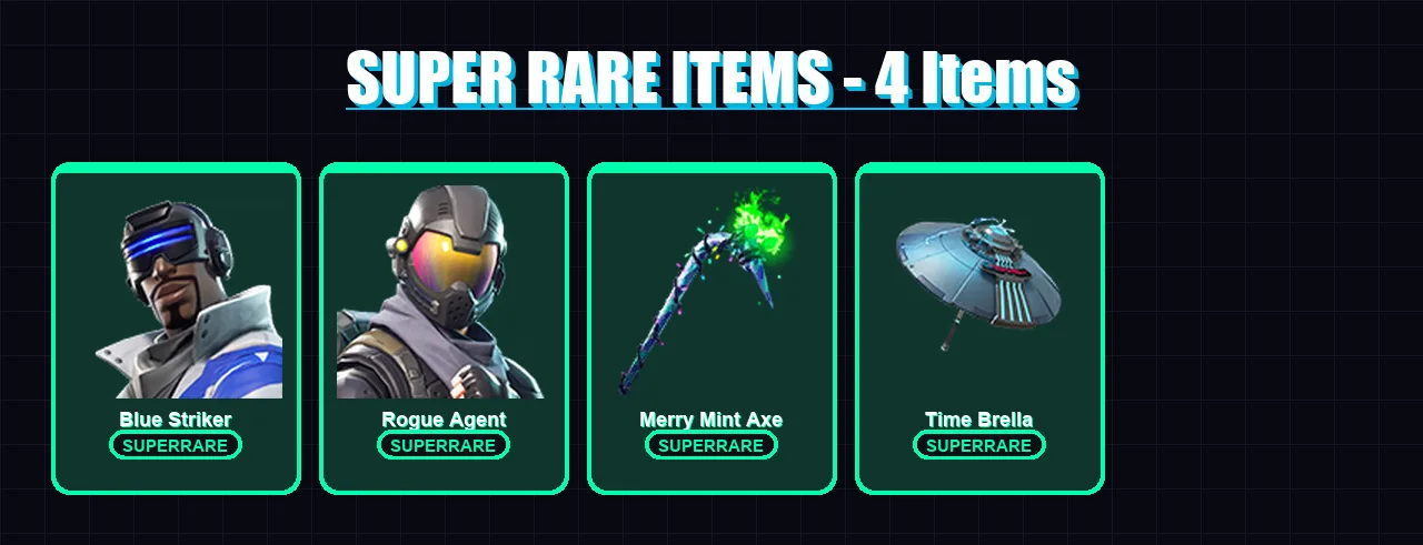 [PS4/PS5/XBOX/PC] | Blue Striker | Rogue Agent | Mizuki | Renzo the Destroyer | Era | 131 skin | 200 pickaxe | 141 emote | 140 glider | Lv3054