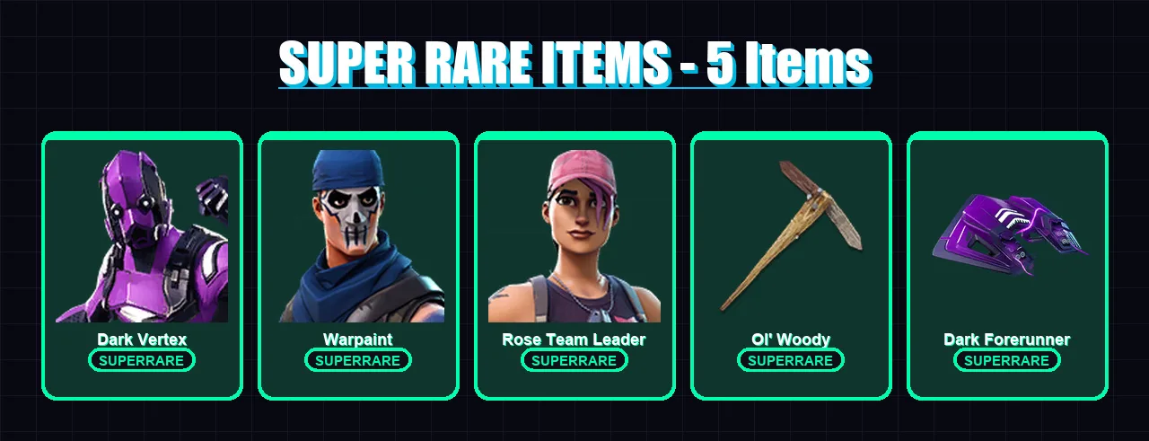 [SWITCH/XBOX/PSN/PC] | Dark Vertex | Midas | Deadpool | Warpaint | Rose Team Leader | 139 skin | 144 pickaxe | 121 emote | 133 glider | Lv2426