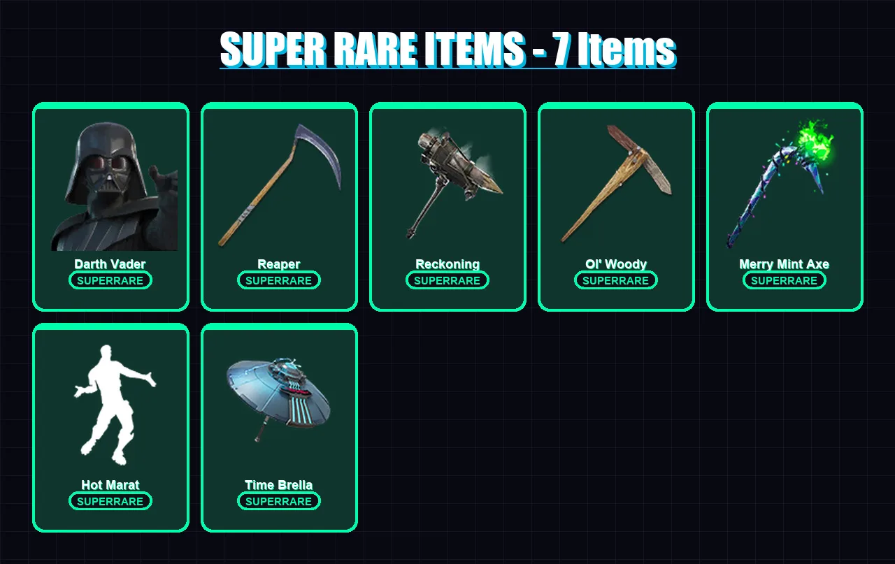 [SWITCH/PSN/PC] | Darth Vader | Zeus | Fusion | Spectra Knight | The Foundation | 325 skin | 355 pickaxe | 259 emote | 273 glider | Lv4509