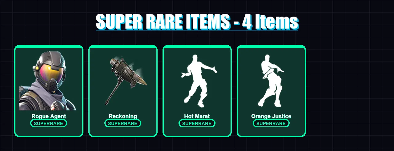 [PS4/PS5/XBOX/PC] | Rogue Agent | Lynx | Catalyst | Sentinel | Drift | 46 skin | 28 pickaxe | 55 emote | 37 glider | Lv523