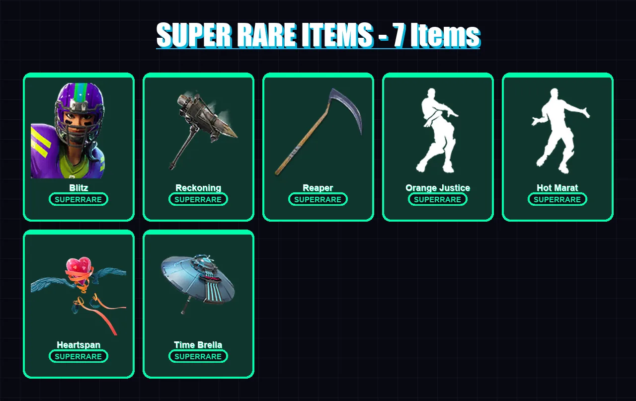 [PS4/PS5/XBOX/PC] | Blitz | Vendetta | Omega | Ruin | Lynx | 76 skin | 117 pickaxe | 97 emote | 104 glider | Lv1836