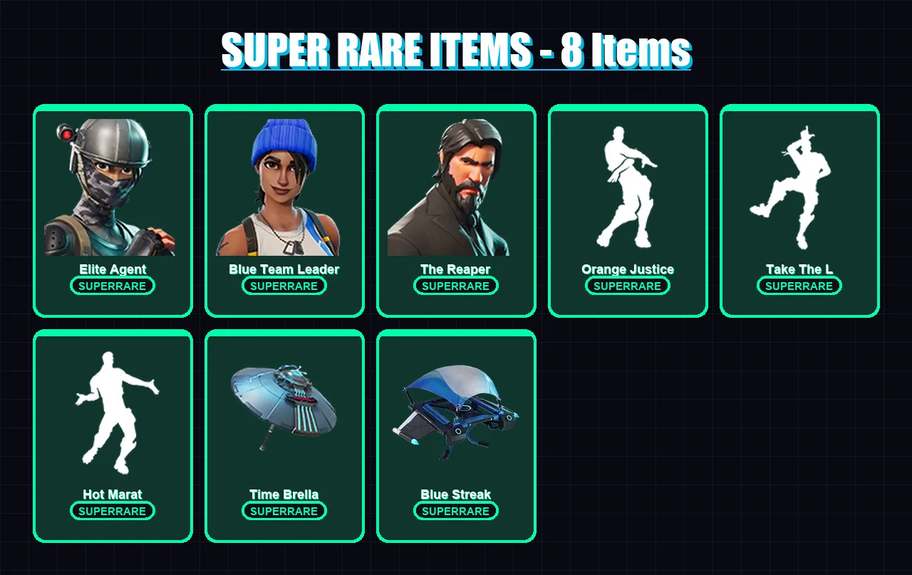 [PS4/PS5/XBOX/PC] | Elite Agent | Blue Team Leader | The Reaper | Drift | Omega | 19 skin | 22 pickaxe | 33 emote | 30 glider | Lv457 — Fortnite account