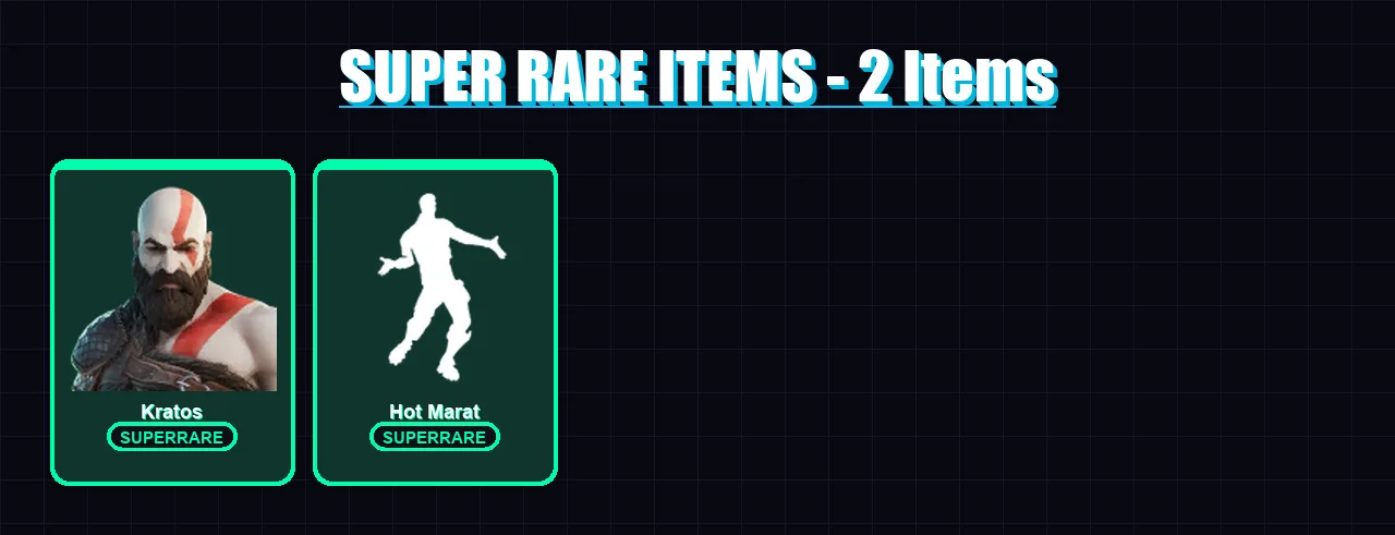 [PC/PSN] | Kratos | Mandalorian | Lynx | Hybrid | Blackheart | 22 skin | 27 pickaxe | 29 emote | 31 glider | Lv377