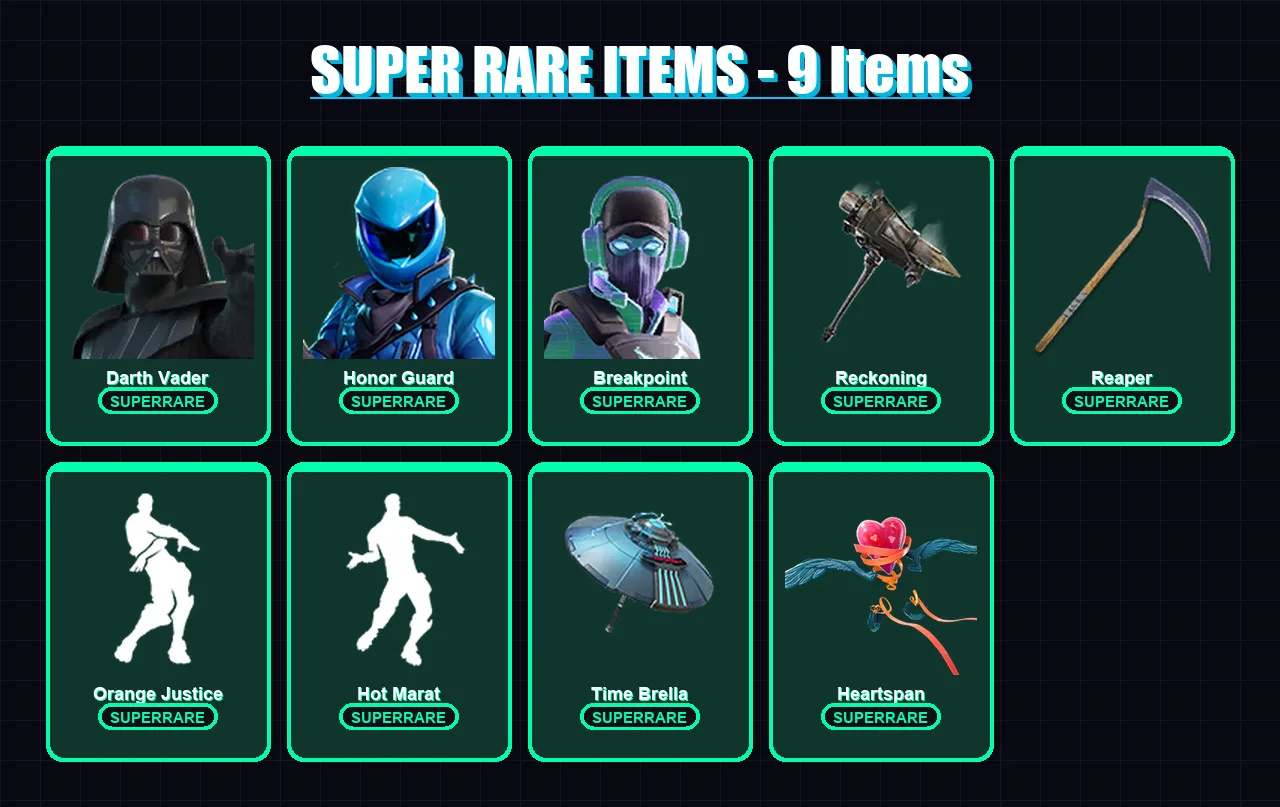 [PC/XBOX] | Darth Vader | Honor Guard | Breakpoint | Lynx | Midas | 429 skin | 446 pickaxe | 403 emote | 328 glider | Lv5090 — Fortnite account
