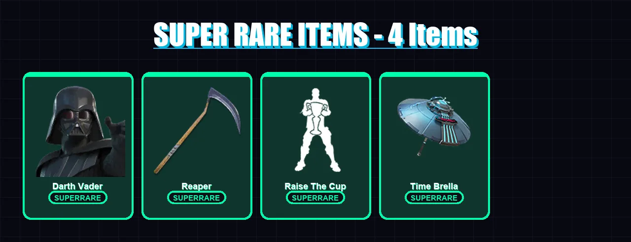 [PC/XBOX/PSN] | Darth Vader | Sorana | Catalyst | Ultima Knight | Fade | 113 skin | 135 pickaxe | 116 emote | 129 glider | Lv2432 — Fortnite account