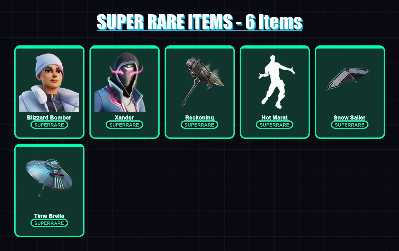 [SWITCH/XBOX/PC] | Blizzard Bomber | Xander | Midas | Sorana | Zenith | 156 skin | 142 pickaxe | 120 emote | 131 glider | Lv1712 — Fortnite account