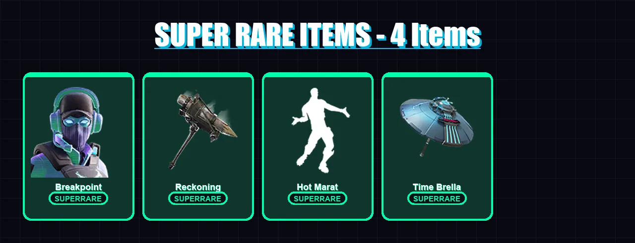[PS4/PS5/XBOX/PC] | Breakpoint | Singularity | Lynx | Molten Battle Hound | Ravage | 82 skin | 56 pickaxe | 98 emote | 66 glider | Lv725