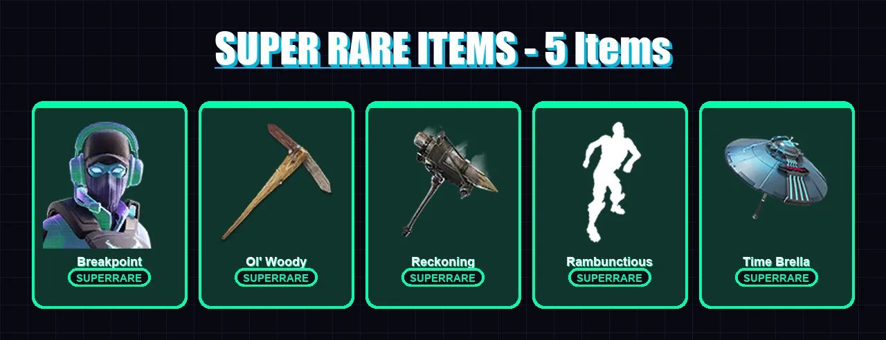 [PC] | Breakpoint | Frostbite | Mizuki | Midas | Era | 156 skin | 204 pickaxe | 172 emote | 162 glider | Lv2555