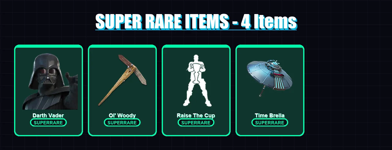 [PC/PSN] | Darth Vader | Torin | Mandalorian | The Imagined | Midas | 128 skin | 130 pickaxe | 81 emote | 92 glider | Lv1278