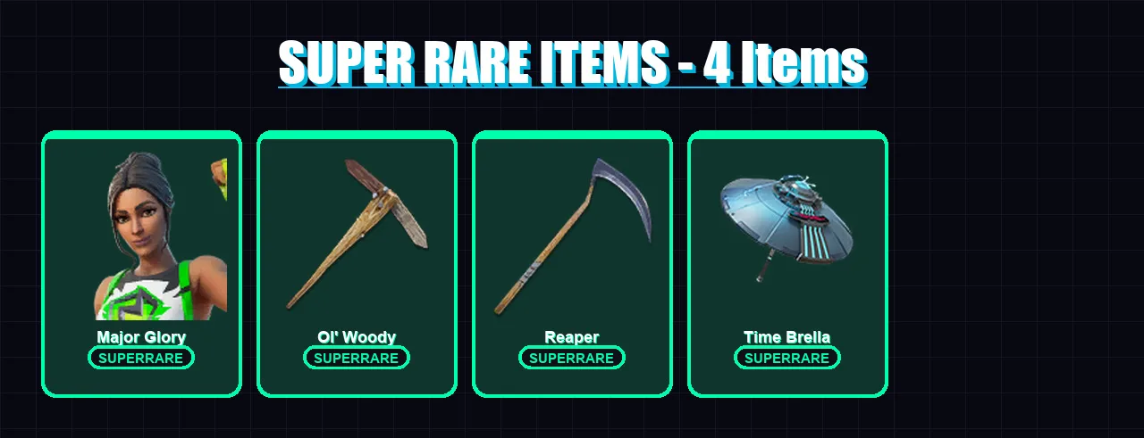 [PC] | Major Glory | Kymera | Power Chord | Midas | Peter Griffin | 86 skin | 125 pickaxe | 93 emote | 108 glider | Lv2015