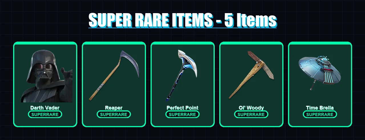 [PS4/PS5/PC] | Darth Vader | Mizuki | Joltara | Spectra Knight | Snap | 206 skin | 244 pickaxe | 148 emote | 156 glider | Lv2900