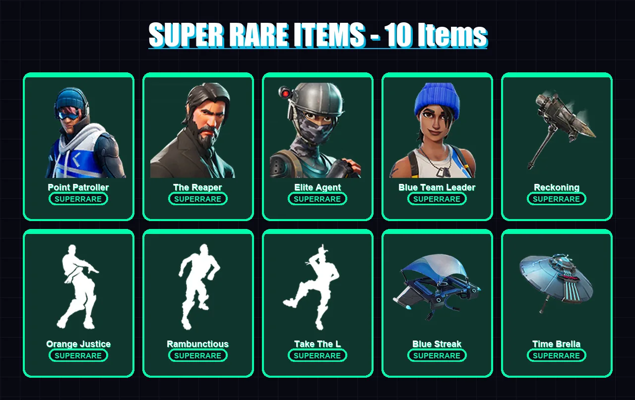 [PS4/PS5/XBOX/PC] | Point Patroller | The Reaper | Elite Agent | 128 skin | Lv2646
