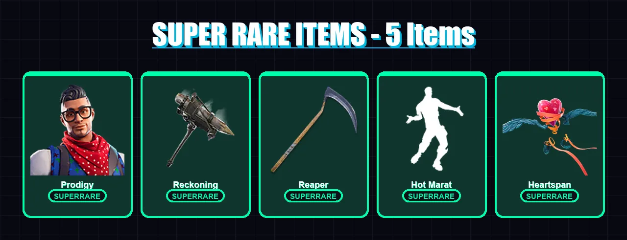 [PC] | Prodigy | A.I.M. | Sentinel | The Scientist | Ruin | 58 skin | 62 pickaxe | 70 emote | 63 glider | Lv717