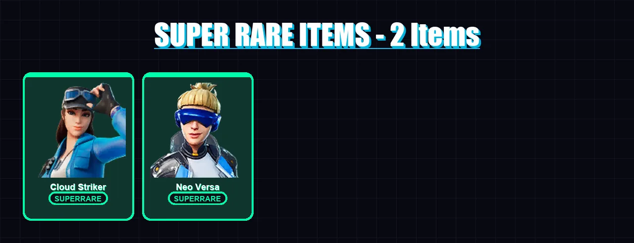 [PC/XBOX] | Cloud Striker | Neo Versa | Nezumi | Midas | Deadpool | 26 skin | 44 pickaxe | 30 emote | 42 glider | Lv505 — Fortnite account