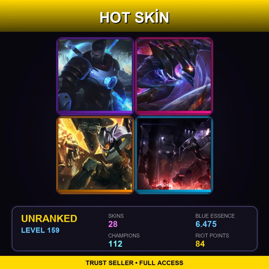 EUNE | Lv159 | Unranked | 28 Skin | 112 Champ — Shadow Prince Malzahar