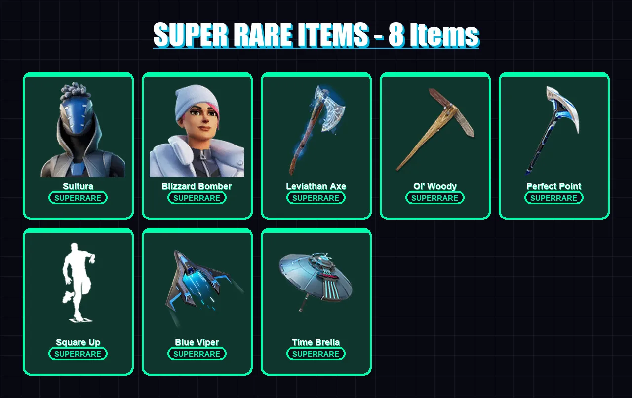 [PC/XBOX] | Sultura | Blizzard Bomber | Valeria | Gear Specialist Maya | Backlash | 182 skin | 224 pickaxe | 185 emote | 164 glider | Lv2830 — Fortnite account