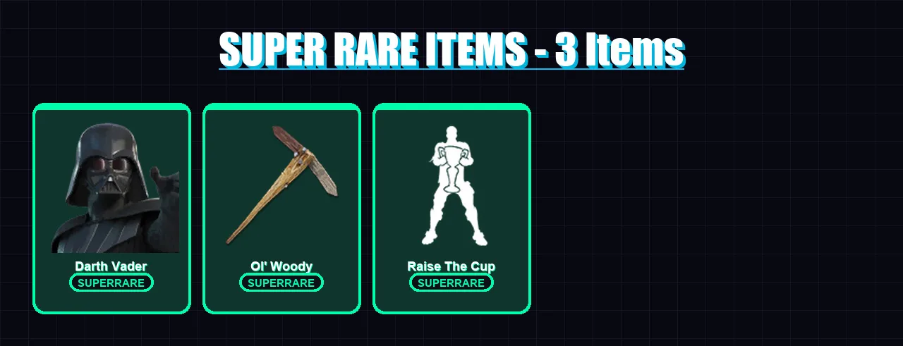 [PC/PSN] | Darth Vader | The Ageless | Midas | Mandalorian | Eternal Knight | 228 skin | 288 pickaxe | 220 emote | 217 glider | Lv3335