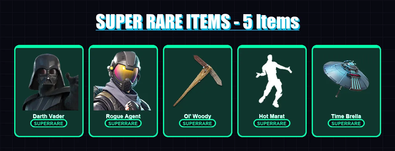 [PC/PSN] | Darth Vader | Rogue Agent | Malik | Ronin | Raz | 132 skin | 142 pickaxe | 121 emote | 109 glider | Lv1871
