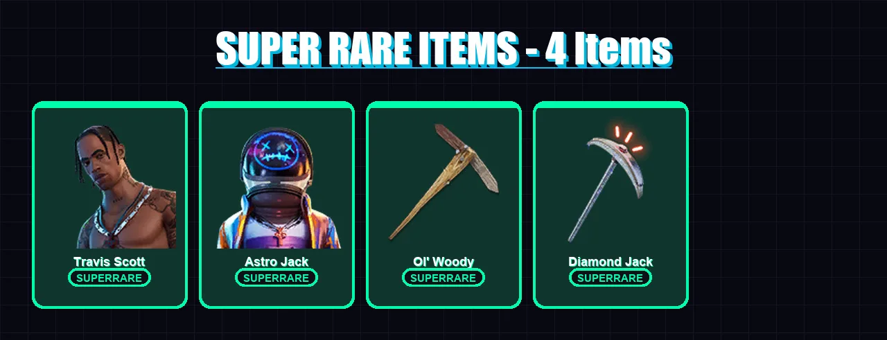 [PS4/PS5/XBOX/PC] | Travis Scott | Astro Jack | Peter Griffin | Valeria | Eternal Knight | 82 skin | 78 pickaxe | 67 emote | 67 glider | Lv1202