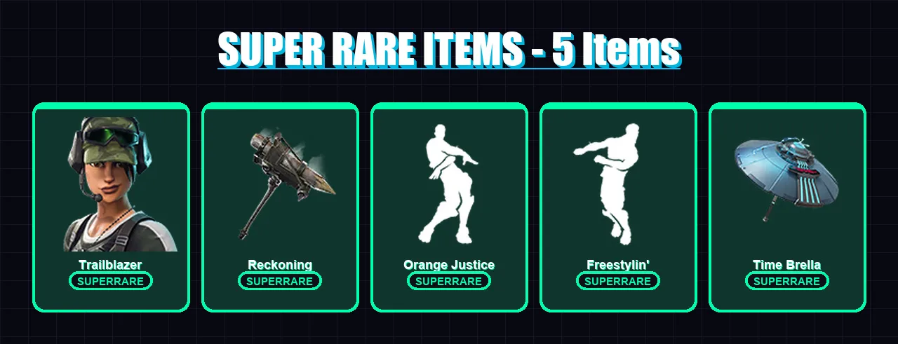 [PC/PSN] | Trailblazer | Calamity | Enforcer | Omega | Omegarok | 55 skin | 62 pickaxe | 56 emote | 49 glider | Lv722