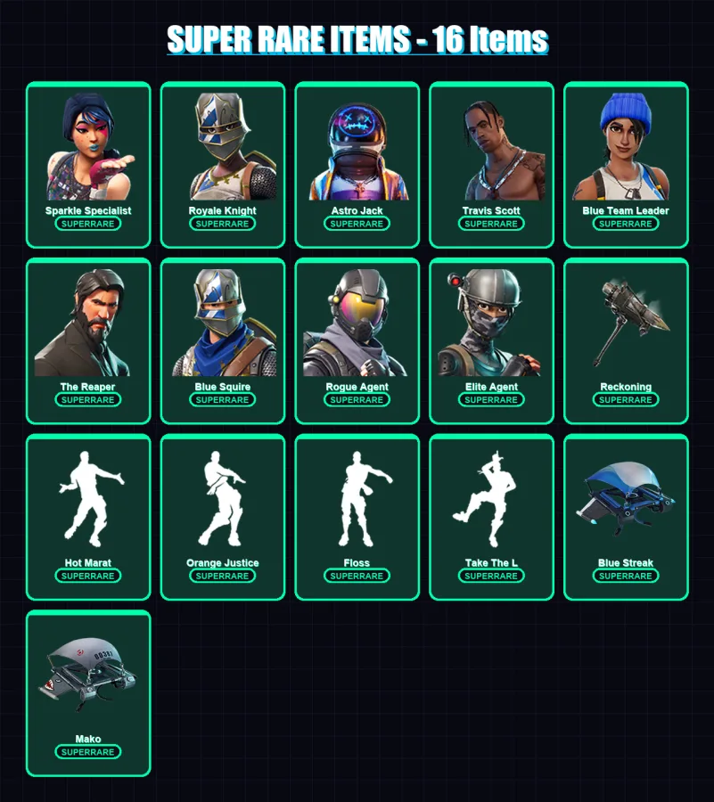 [PS4/PS5/XBOX/PC] | Sparkle Specialist | Royale Knight | Astro Jack | 55 skin | Lv685