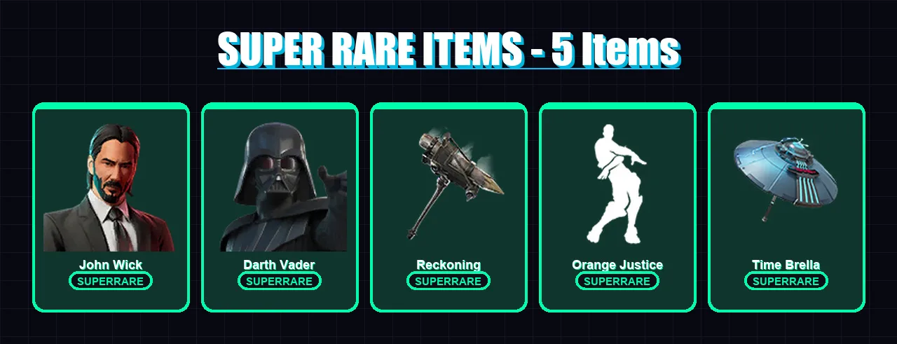 [PS4/PS5/XBOX/PC] | John Wick | Darth Vader | Rox | Catalyst | Zenith | 119 skin | 143 pickaxe | 112 emote | 141 glider | Lv2339