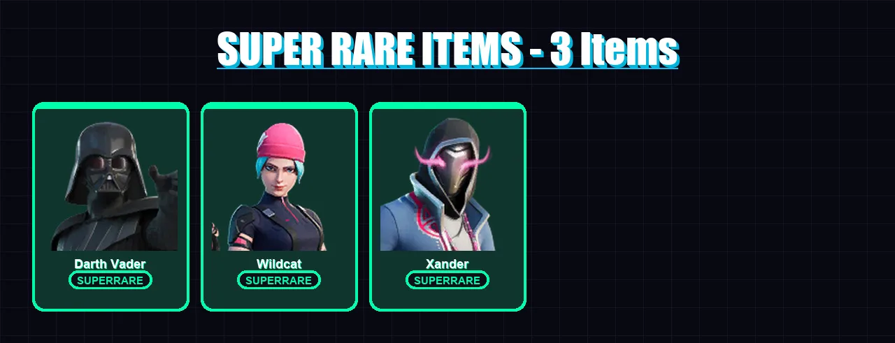 [PC/XBOX/PSN] | Darth Vader | Wildcat | Xander | Spire Assassin | The Ageless | 81 skin | 105 pickaxe | 65 emote | 97 glider | Lv1296 — Fortnite account