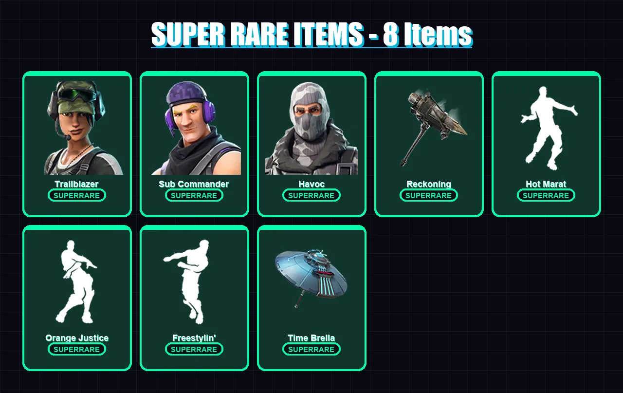 [PC/PSN] | Trailblazer | Sub Commander | Havoc | Torin | A.I.M. | 103 skin | 85 pickaxe | 88 emote | 95 glider | Lv1592