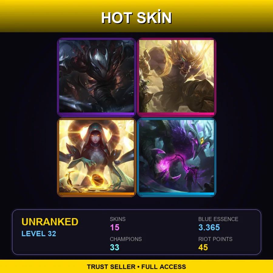 LAS | Lv32 | Unranked | 15 Skin | 33 Champ — Special Weapon Zac