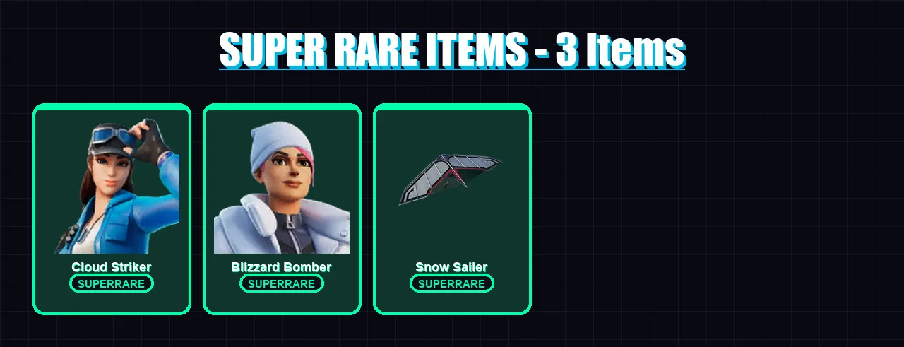 [PC/XBOX] | Cloud Striker | Blizzard Bomber | Nezumi | Renzo the Destroyer | Son Goku | 30 skin | 37 pickaxe | 24 emote | 34 glider | Lv366