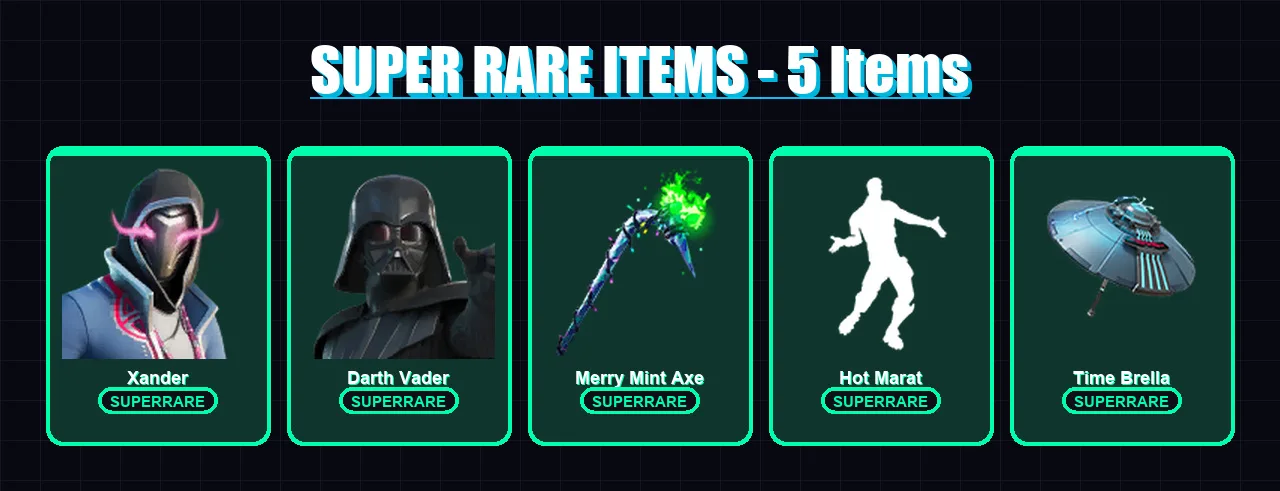 [PC] | Xander | Darth Vader | Era | Joltara | Peter Griffin | 99 skin | 155 pickaxe | 114 emote | 122 glider | Lv2834