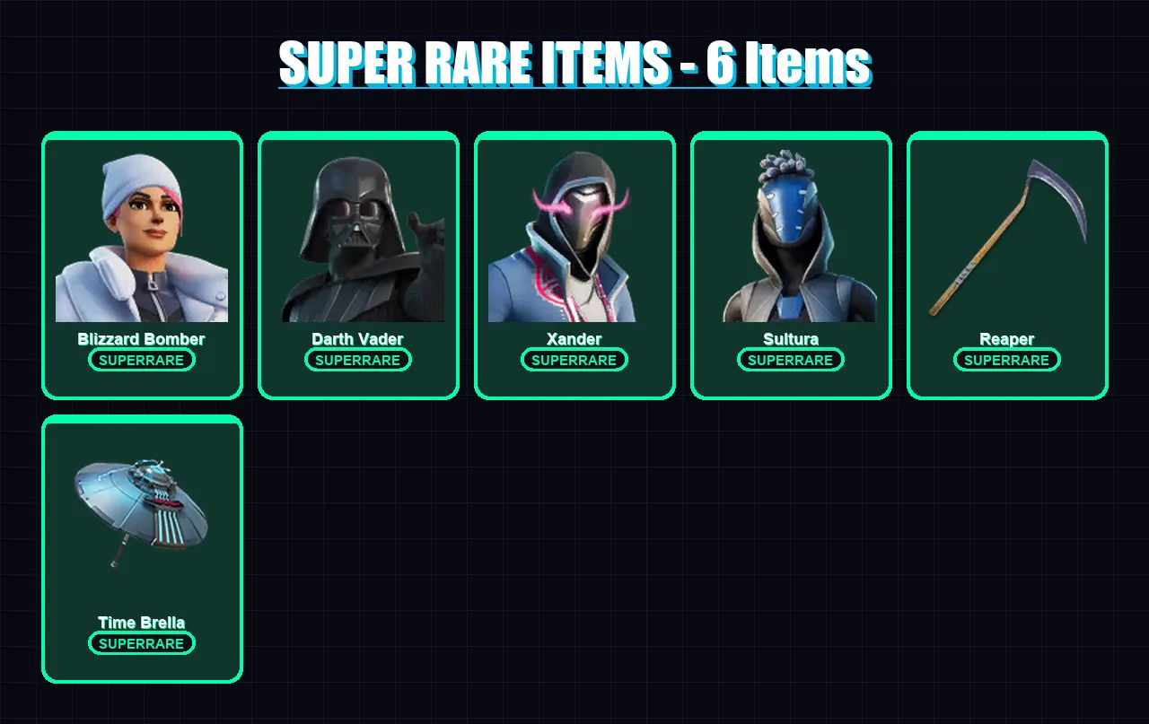[PC/XBOX/PSN] | Blizzard Bomber | Darth Vader | Xander | Sultura | Twyn | 201 skin | 204 pickaxe | 123 emote | 137 glider | Lv3076 — Fortnite account