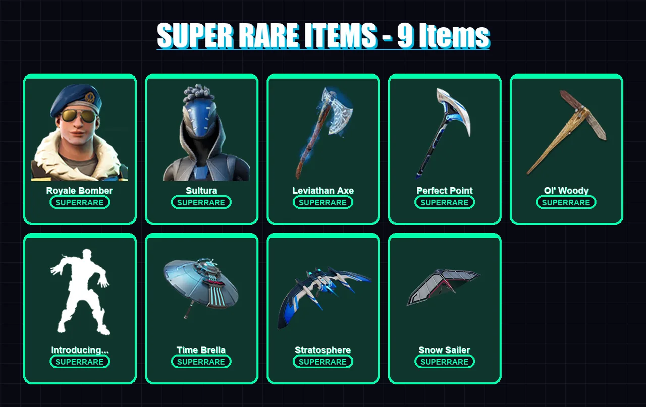 [PC/XBOX] | Royale Bomber | Sultura | Predator | Kymera | Zeus | 146 skin | 188 pickaxe | 122 emote | 139 glider | Lv2273 — Fortnite account