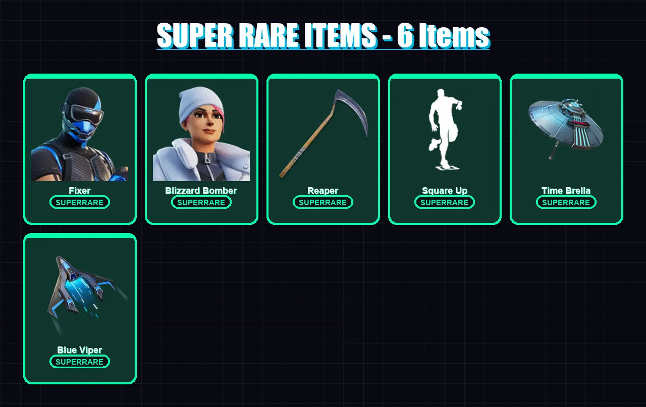 [PS4/PS5/XBOX/PC] | Fixer | Blizzard Bomber | Blaze | Omegarok | Joey | 115 skin | 146 pickaxe | 108 emote | 140 glider | Lv1783 — Fortnite account