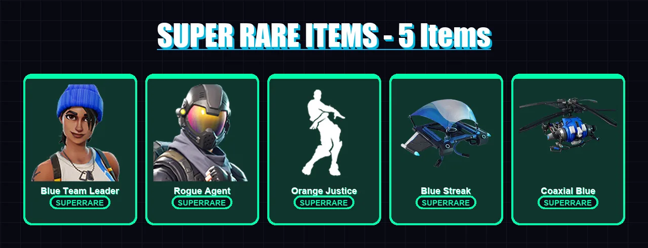 [PC/XBOX] | Blue Team Leader | Rogue Agent | Valor | The Visitor | Raven | 21 skin | 13 pickaxe | 20 emote | 17 glider | Lv276
