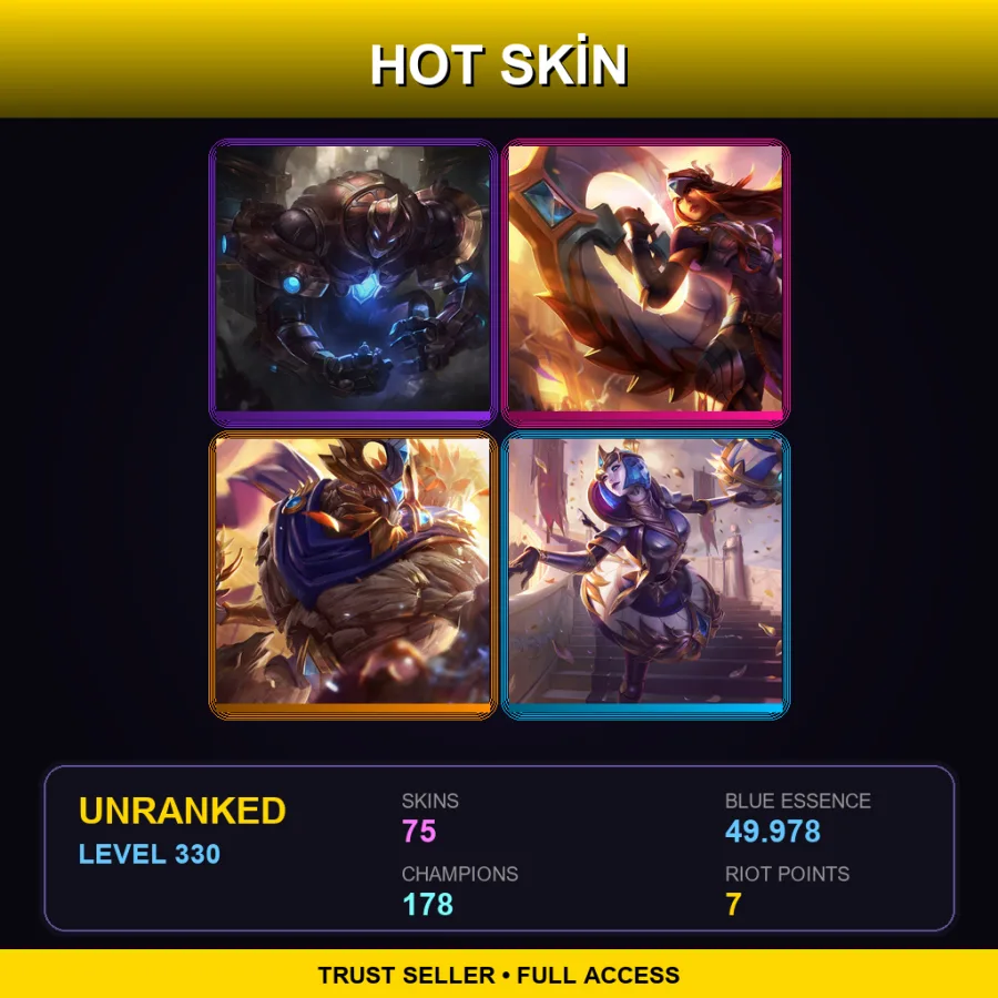 EUW | Lv330 | Unranked | 75 Skin | 178 Champ — Project Irelia