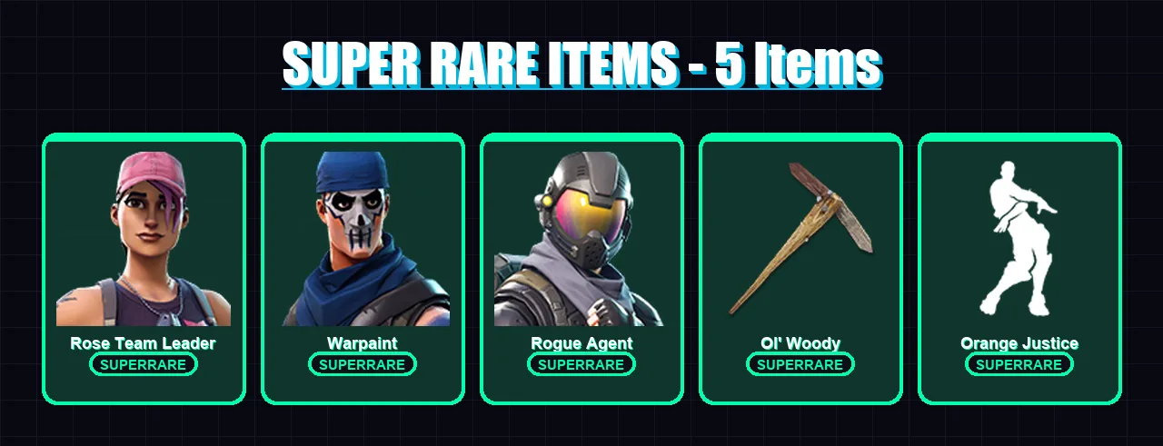 [PC/XBOX] | Rose Team Leader | Warpaint | Rogue Agent | Cuddle Team Leader | Drift | 17 skin | 14 pickaxe | 15 emote | 15 glider | Lv143 — Fortnite account