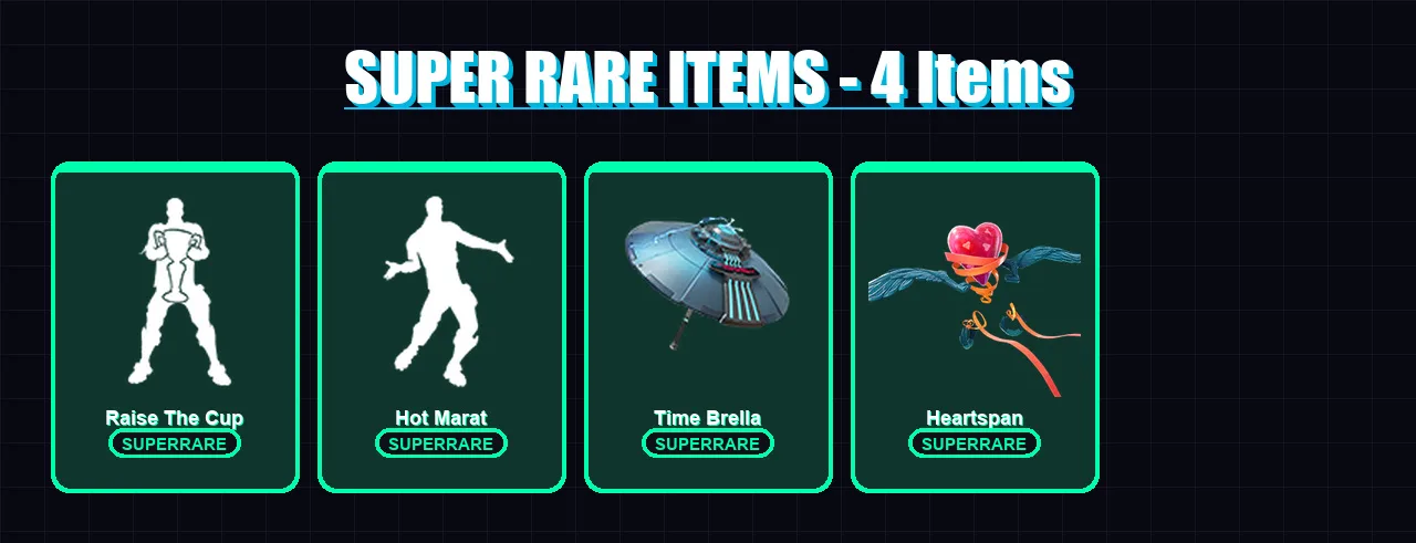 [PS4/PS5/XBOX/PC] | Rox | Blackheart | Ruin | Vendetta | Eternal Knight | 69 skin | 90 pickaxe | 90 emote | 93 glider | Lv1613