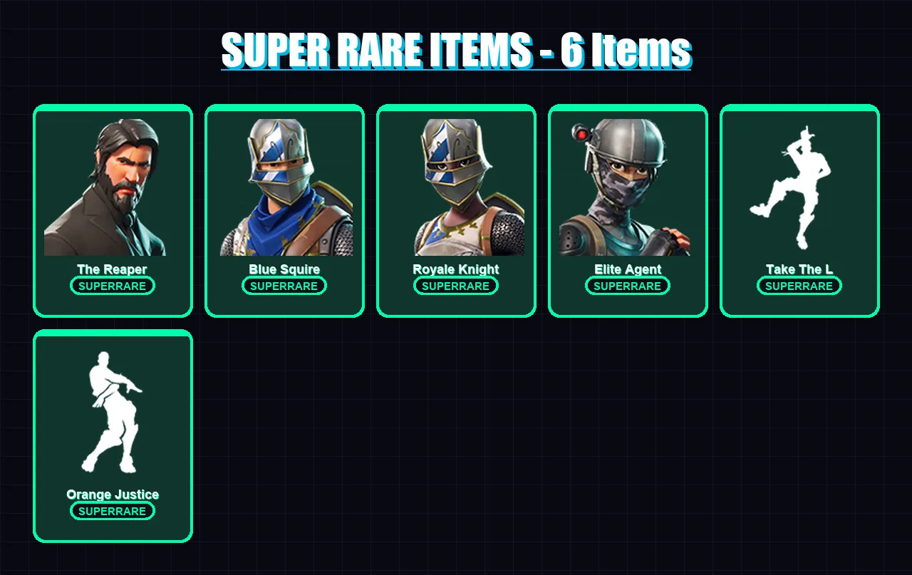 [PC/XBOX/PSN] | The Reaper | Blue Squire | Royale Knight | Elite Agent | Leviathan | 11 skin | 17 pickaxe | 21 emote | 21 glider | Lv354 — Fortnite account