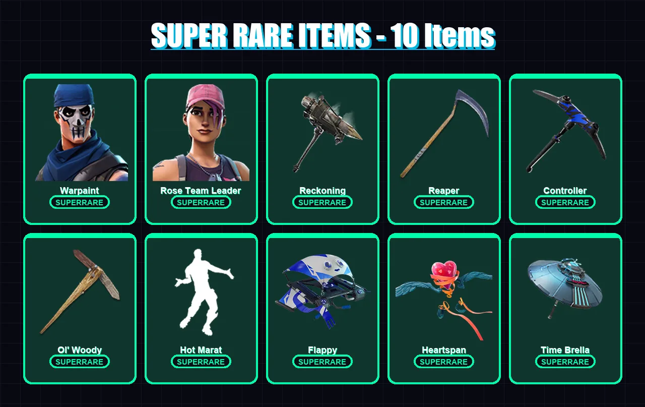 [PC/XBOX] | Warpaint | Rose Team Leader | Menace | Luxe | Gear Specialist Maya | 93 skin | 113 pickaxe | 93 emote | 111 glider | Lv1564