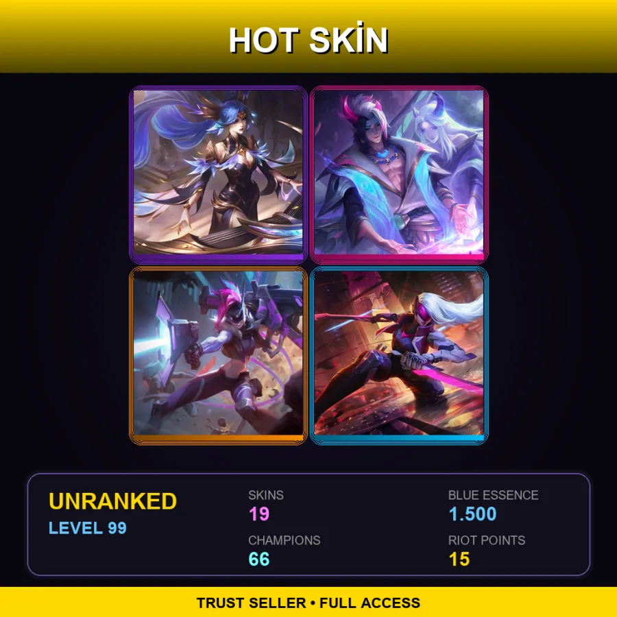 ME | Victorious Sona | Spirit Blossom Aphelios | PROJECT: Jinx | PROJECT: Katarina | 19 Skin | 66 Champ | Lv99