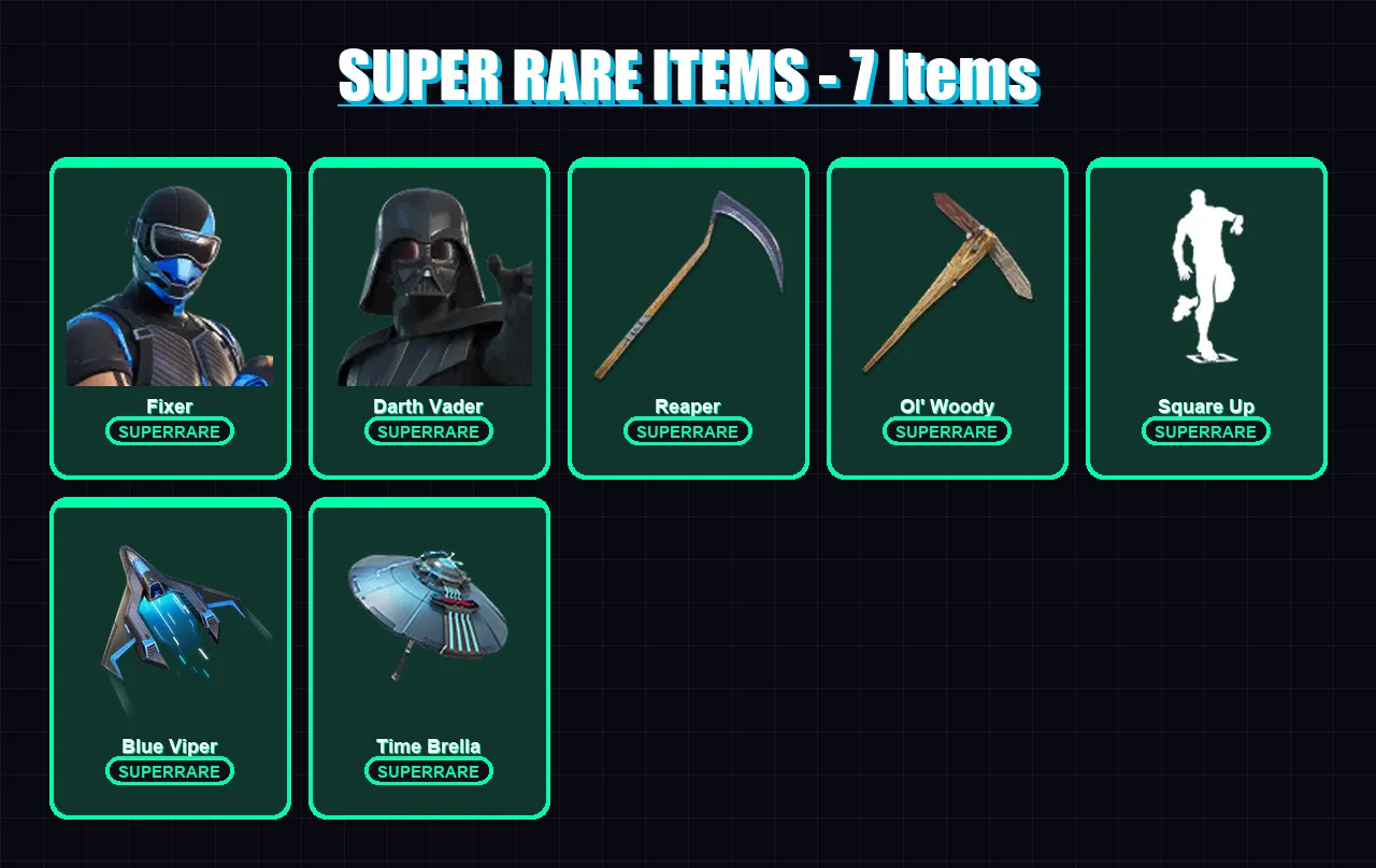 [PC] | Fixer | Darth Vader | Joey | Deadpool | Era | 192 skin | 234 pickaxe | 167 emote | 165 glider | Lv2757 — Fortnite account