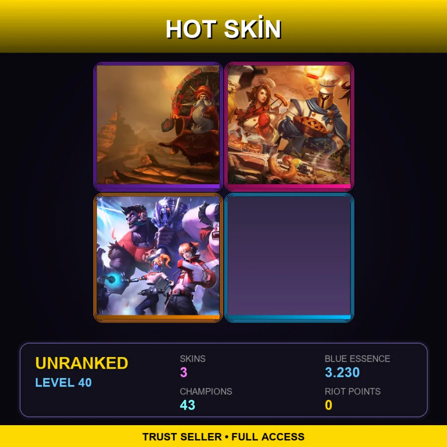 LAN | Shurima Desert Zilean | Baker Pantheon | TPA Mundo | 3 Skin | 43 Champ | Lv40