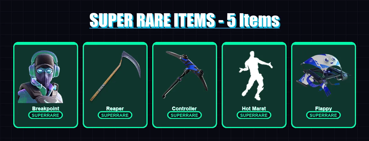 [PC/XBOX/PSN] | Breakpoint | Zenith | Sentinel | The Ice King | Singularity | 36 skin | 40 pickaxe | 40 emote | 39 glider | Lv406