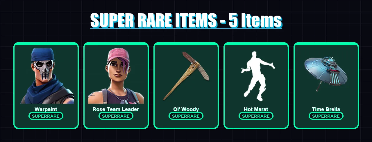 [PC/PSN] | Warpaint | Rose Team Leader | Fusion | Deadpool | Raz | 143 skin | 161 pickaxe | 178 emote | 139 glider | Lv1625